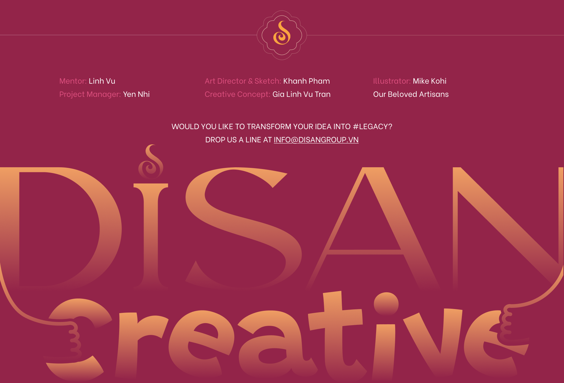 DISAN DesignRush Finalist